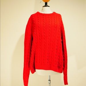 Chaps Cable Knit Pullover Sweater